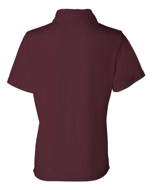 Sierra Pacific 5469 Women's Moisture Free Mesh Polo #color_Maroon