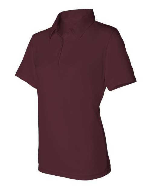 Sierra Pacific 5469 Women's Moisture Free Mesh Polo #color_Maroon