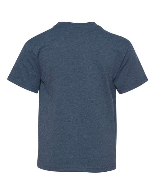 Jerzees 29B Youth DRI-POWER ACTIVE T-Shirt #color_VINTAGE HTH BLUE
