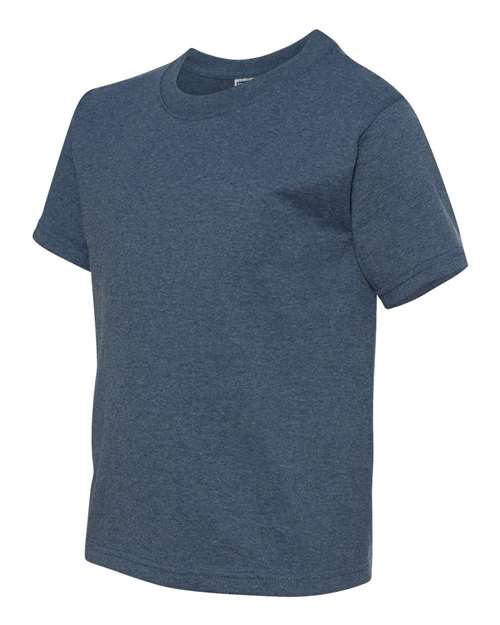 Jerzees 29B Youth DRI-POWER ACTIVE T-Shirt #color_VINTAGE HTH BLUE