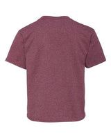 Jerzees 29B Youth DRI-POWER ACTIVE T-Shirt #color_VINT HTH MAROON