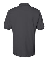 Jerzees 437 Adult SpotShield Jersey Polo #color_CHARCOAL GREY