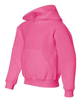 Jerzees 996Y Youth NuBlend Fleece Pullover Hooded Sweatshirt #color_NEON PINK