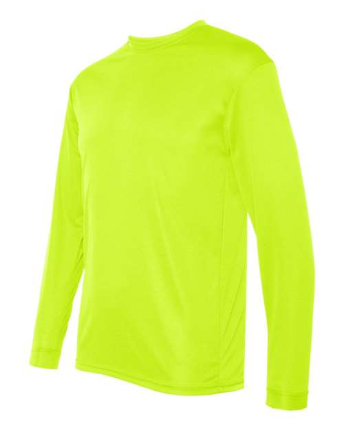 C2 Sport 5104 Performance Long Sleeve T-Shirt #color_Safety Yellow