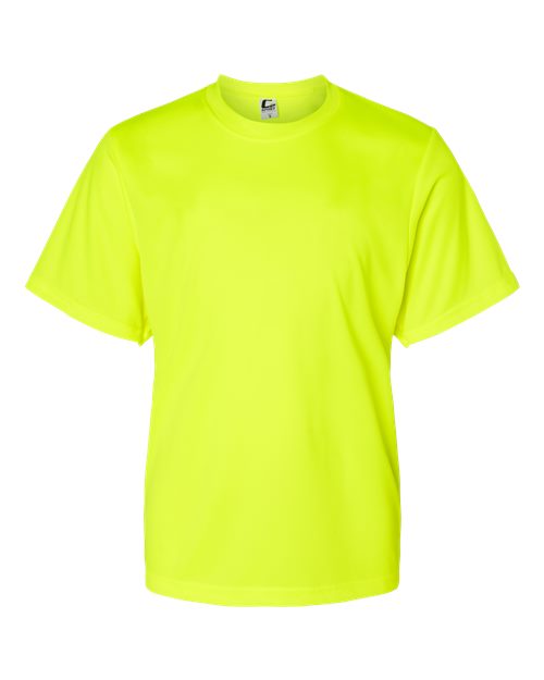 C2 Sport 5200 Youth Performance T-Shirt #color_Safety Yellow