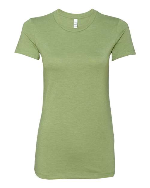 Bella + Canvas 6004 Ladies' Slim Fit T-Shirt #color_HEATHER GREEN