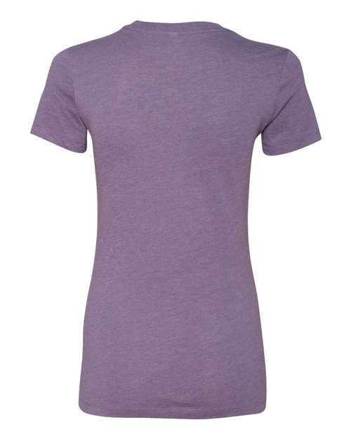 Bella + Canvas 6004 Ladies' Slim Fit T-Shirt #color_HEATHER PURPLE