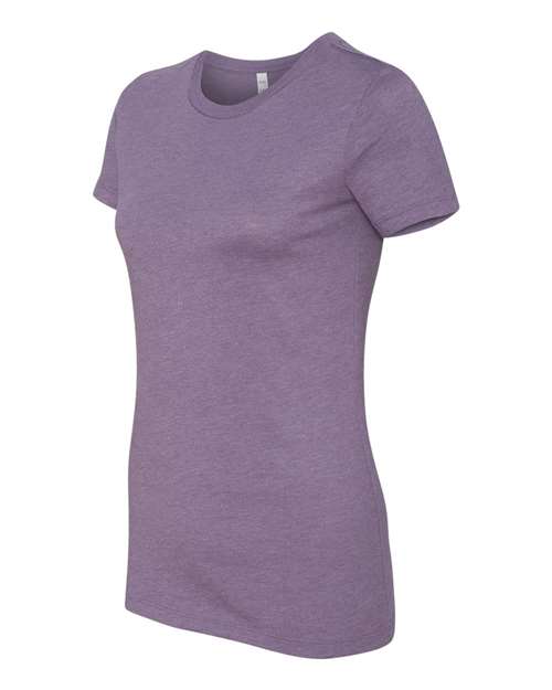 Bella + Canvas 6004 Ladies' Slim Fit T-Shirt #color_HEATHER PURPLE