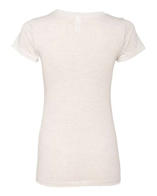 Bella + Canvas B8413 Ladies' Triblend Short-Sleeve T-Shirt #color_OATMEAL TRIBLEND