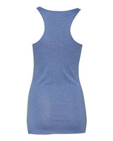Bella + Canvas 8430 Ladies' Triblend Racerback Tank #color_BLUE TRIBLEND