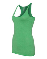 Bella + Canvas 8430 Ladies' Triblend Racerback Tank #color_GREEN TRIBLEND