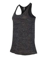 Bella + Canvas B8800 Ladies' Flowy Racerback Tank #color_BLACK MARBLE