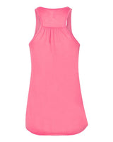 Bella + Canvas B8800 Ladies' Flowy Racerback Tank #color_NEON PINK