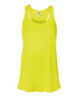 Bella + Canvas B8800 Ladies' Flowy Racerback Tank #color_NEON YELLOW