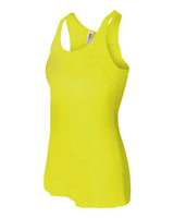 Bella + Canvas B8800 Ladies' Flowy Racerback Tank #color_NEON YELLOW