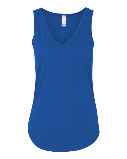 Bella + Canvas B8805 Ladies' Flowy V-Neck Tank #color_TRUE ROYAL