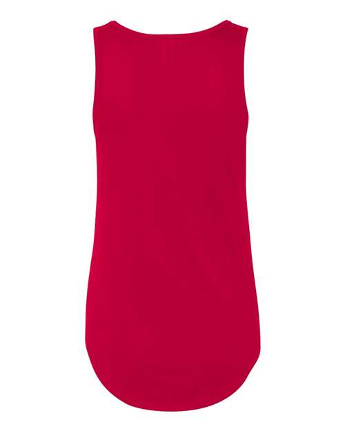 Bella + Canvas B8805 Ladies' Flowy V-Neck Tank #color_RED