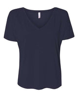Bella + Canvas 8815 Ladies' Slouchy V-Neck T-Shirt #color_MIDNIGHT