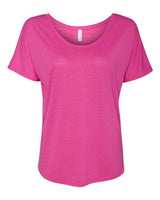 Bella + Canvas 8816 Ladies' Slouchy Scoop-Neck T-Shirt #color_BERRY