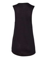 Bella + Canvas B8803 Ladies' Flowy Scoop Muscle Tank #color_BLACK