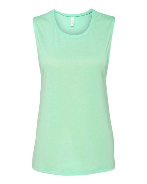 Bella + Canvas B8803 Ladies' Flowy Scoop Muscle Tank #color_MINT