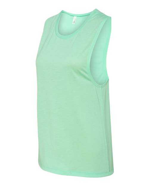 Bella + Canvas B8803 Ladies' Flowy Scoop Muscle Tank #color_MINT