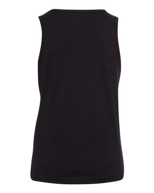 Bella + Canvas 3480Y Youth Jersey Tank #color_BLACK