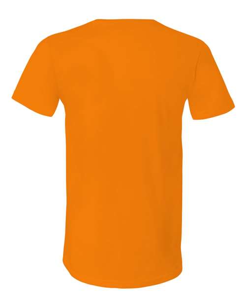 Bella + Canvas 3005 Unisex Jersey Short-Sleeve V-Neck T-Shirt #color_ORANGE