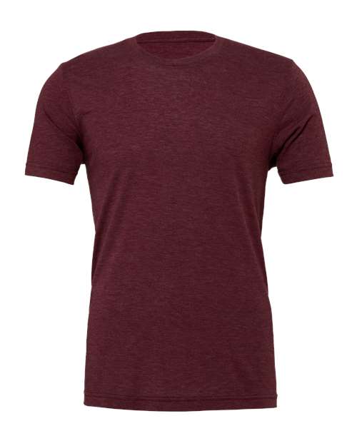 Bella + Canvas 3413C Unisex Triblend T-Shirt #color_MAROON TRIBLEND