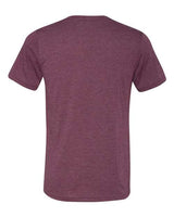 Bella + Canvas 3415C Unisex Triblend V-Neck T-Shirt #color_MAROON TRIBLEND