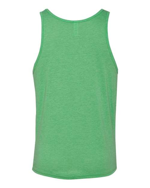 Bella + Canvas 3480 Unisex Jersey Tank #color_GREEN TRIBLEND