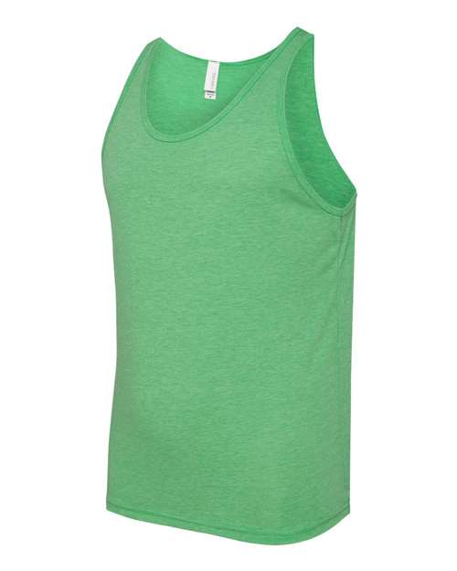 Bella + Canvas 3480 Unisex Jersey Tank #color_GREEN TRIBLEND