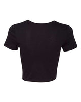 Bella + Canvas 6681 Ladies' Poly-Cotton Crop T-Shirt #color_BLACK