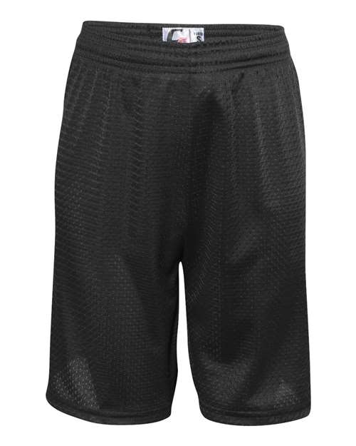 C2 Sport 5209 Youth Mesh Shorts #color_Black