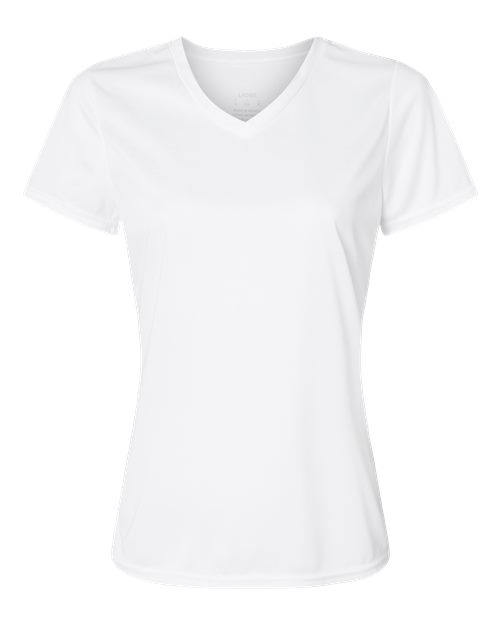 Augusta Sportswear 1790 Ladies' NexGen Wicking T-Shirt #color_WHITE