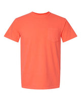 Comfort Colors 6030CC Adult Heavyweight Pocket T-Shirt #color_NEON RED ORANGE