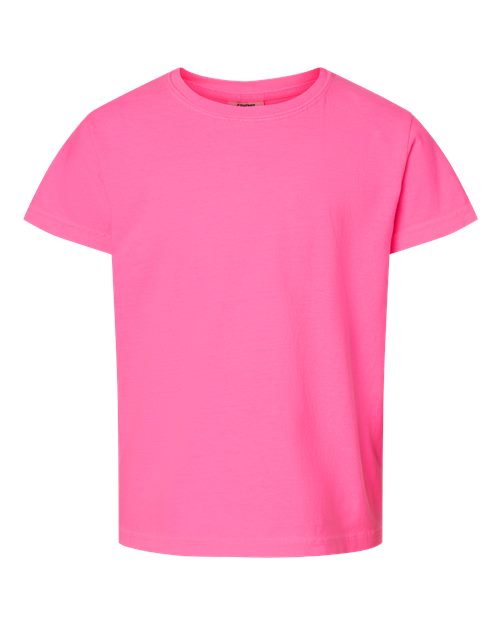 Comfort Colors C9018 Youth Midweight T-Shirt #color_NEON PINK