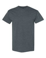 Gildan G500 Adult Heavy Cotton 5.3 oz. T-Shirt #color_DARK HEATHER