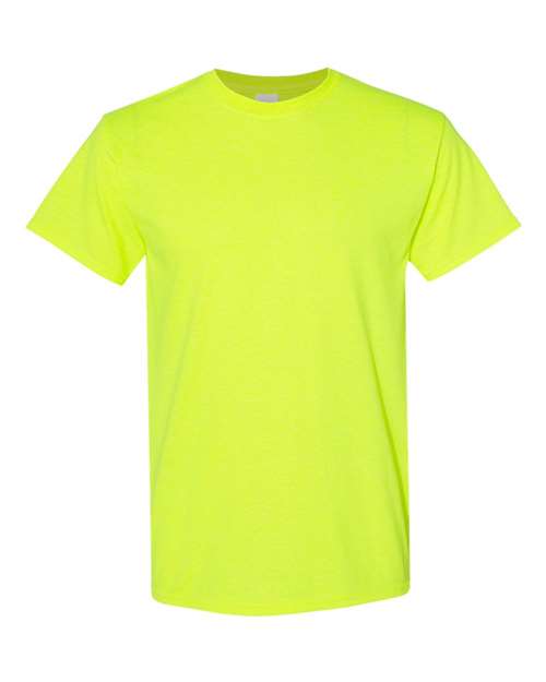 Gildan G500 Adult Heavy Cotton 5.3 oz. T-Shirt #color_SAFETY GREEN