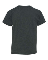 Gildan G500B Youth Heavy Cotton T-Shirt #color_DARK HEATHER