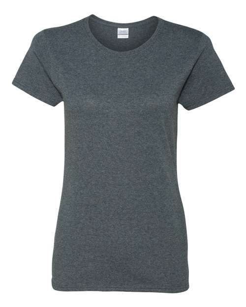 Gildan G500L Ladies' Heavy Cotton T-Shirt #color_DARK HEATHER