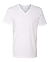 Next Level N3200 Men's Cotton V #color_WHITE