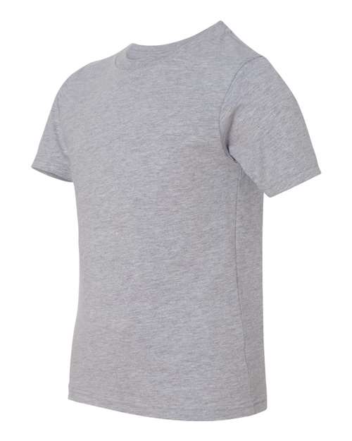 Next Level 3310 Youth Boys Cotton Crew #color_HEATHER GRAY