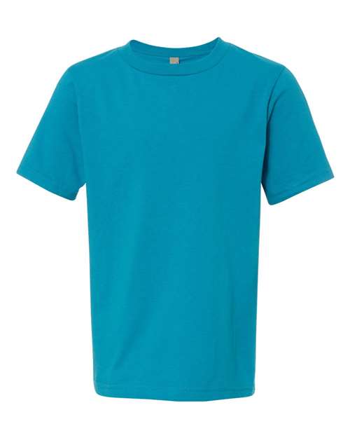 Next Level 3310 Youth Boys Cotton Crew #color_TURQUOISE