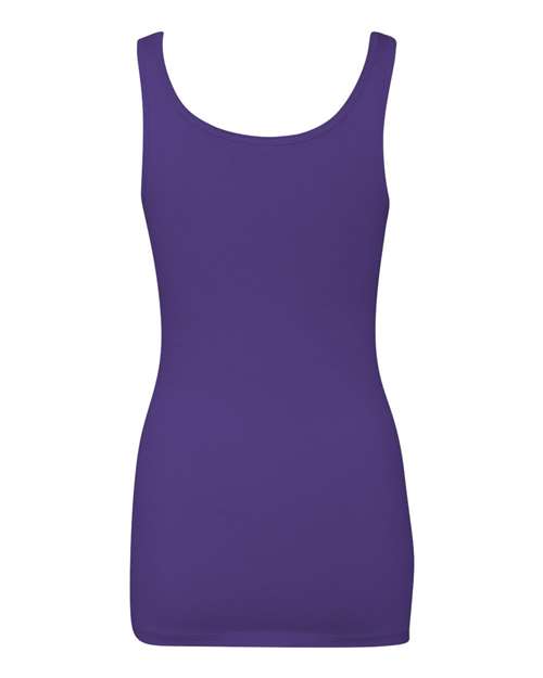 Next Level 3533 Ladies' Spandex Jersey Tank #color_PURPLE RUSH
