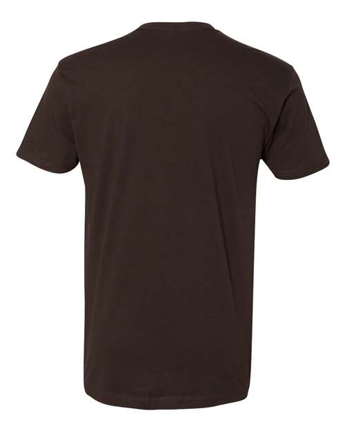 Next Level 3600 Unisex Cotton T-Shirt #color_DARK CHOCOLATE