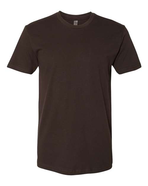 Next Level 3600 Unisex Cotton T-Shirt #color_DARK CHOCOLATE