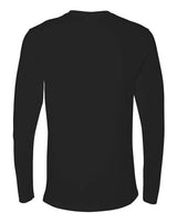 Next Level N3601 Men's Cotton Long-Sleeve Crew #color_BLACK