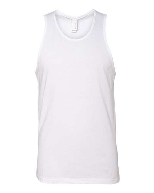 Next Level 3633 Men's Cotton Tank #color_WHITE