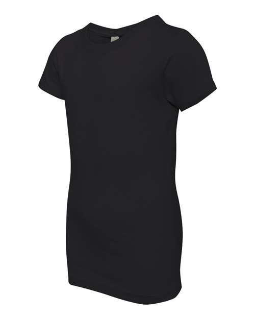 Next Level N3710 Youth Girls Princess T-Shirt #color_BLACK
